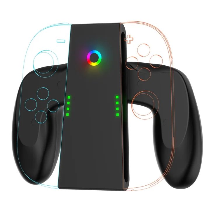 Joycon grip con puerto de carga para Nintendo Switch 2