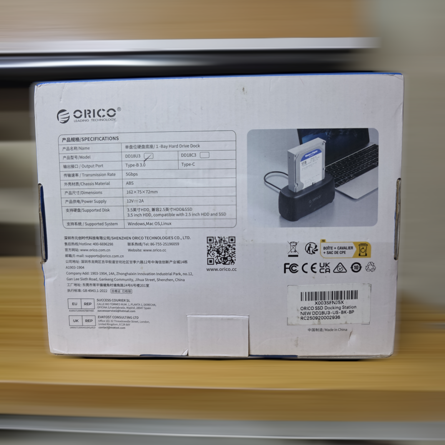 Estación para Discos duros / SSD SATA a USB 3.0 - Imagen 2